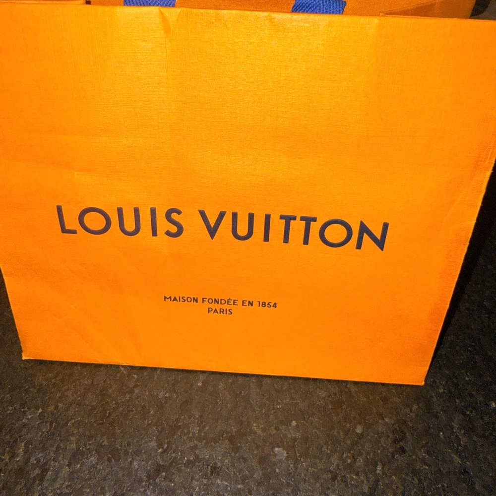 Small Louis Vuitton Bright Orange Bag